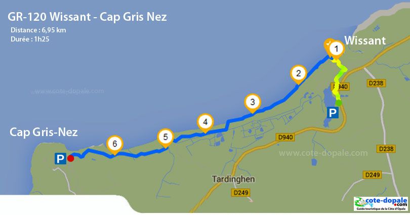 GR120 - Wissant Cap Gris Nez